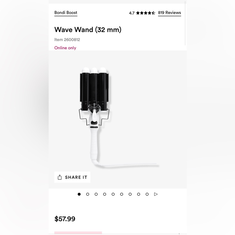 Bondi Boost Wave Wand - 32mm (big waves)